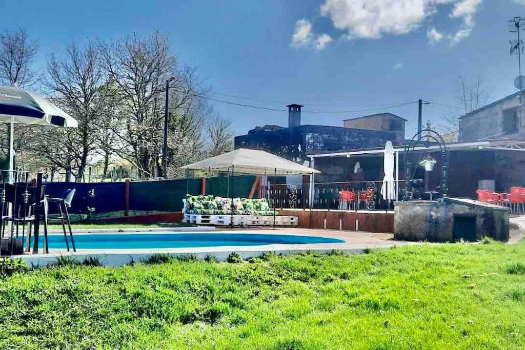 Alojamiento Entero Con Piscina Y Jardin. Ourense Exterior foto