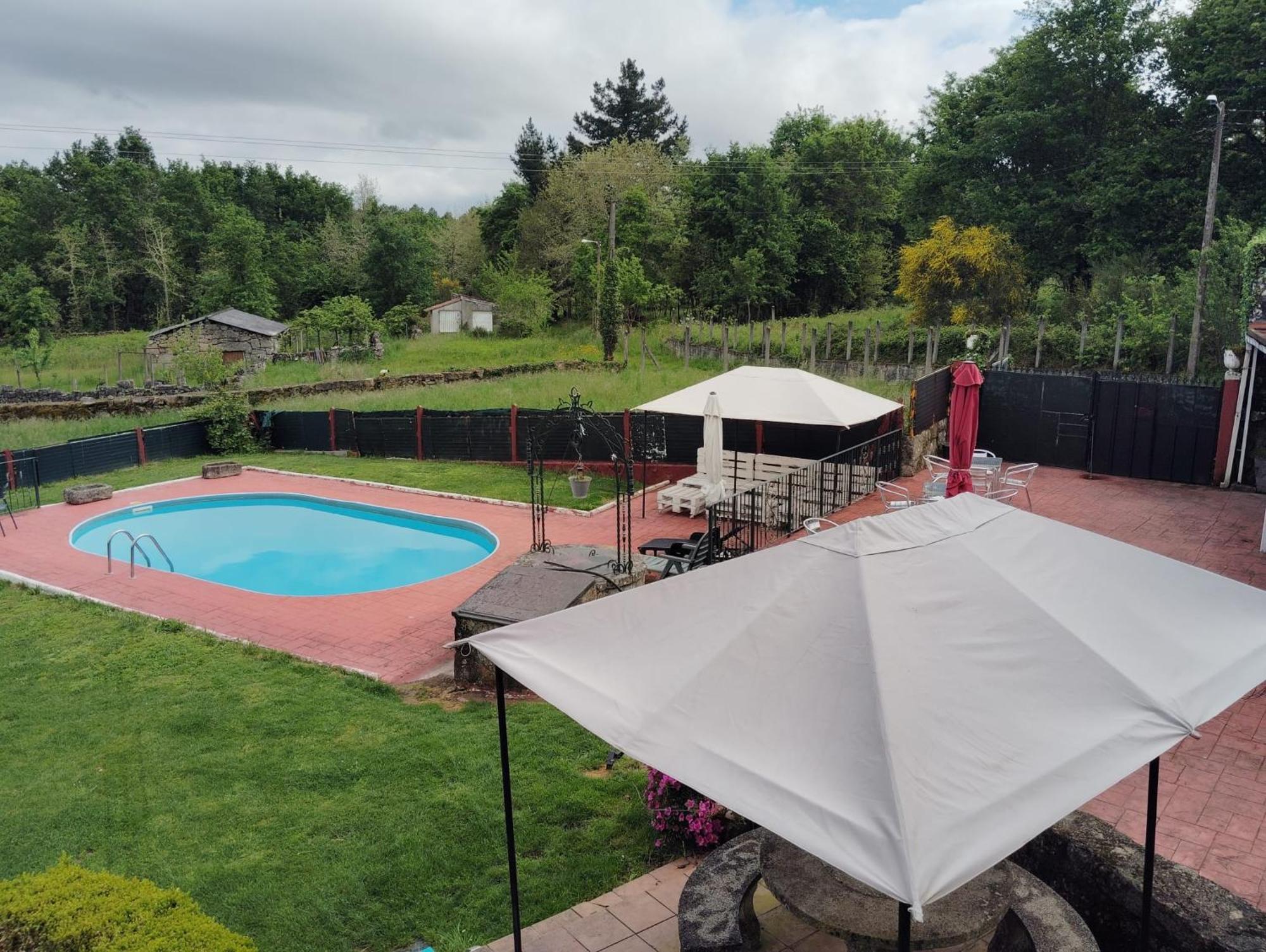 Alojamiento Entero Con Piscina Y Jardin. Ourense Exterior foto